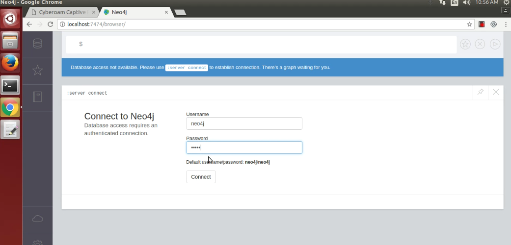 Access Neo4J via Browser