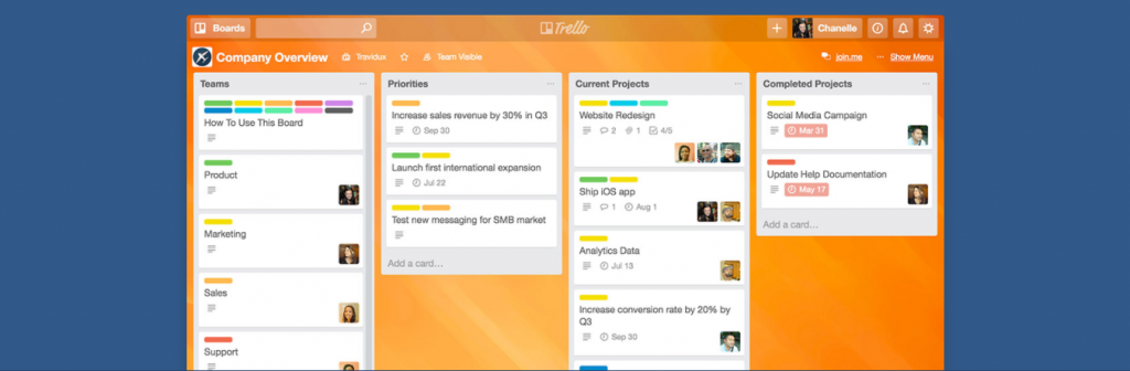 Trello - Single Page Application