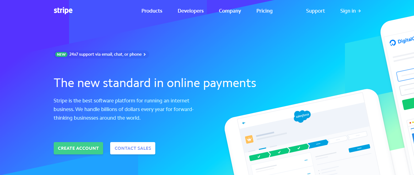 Stripe Online Payment Gateway
