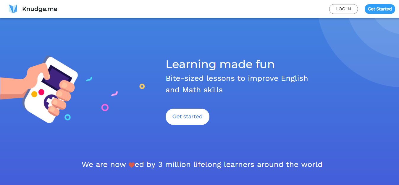 Knudge-me-gamified learning