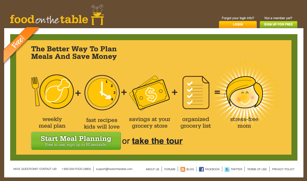 Foodonthetable Conceirge MVP-Minimum Viable Product Example