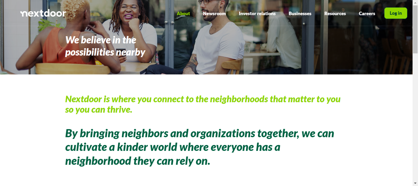 Web app idea #21 Neighborhood Community Platform