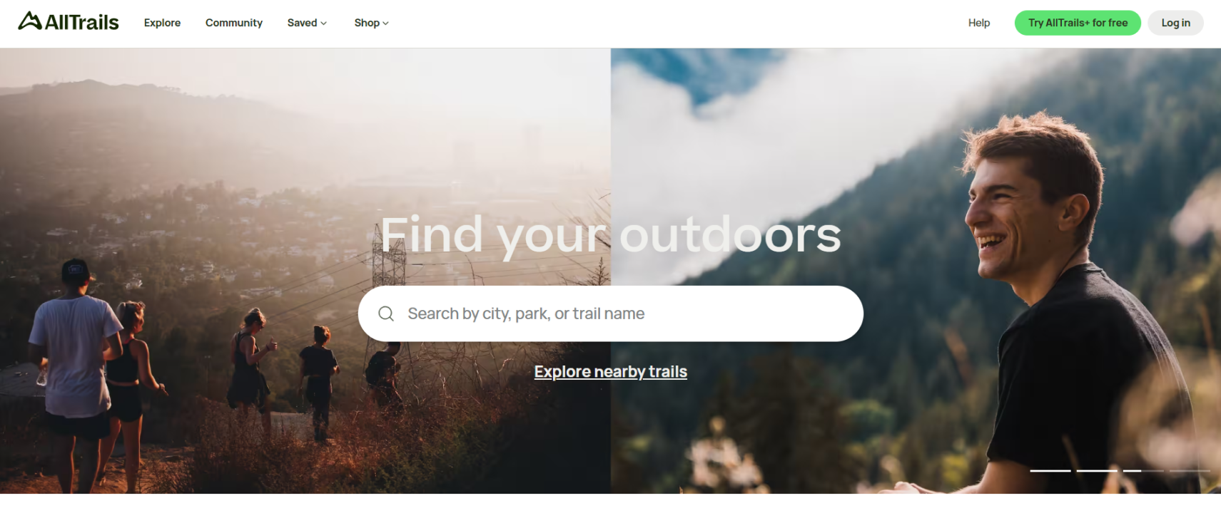 Web app idea #20_Outdoor Adventure Web App