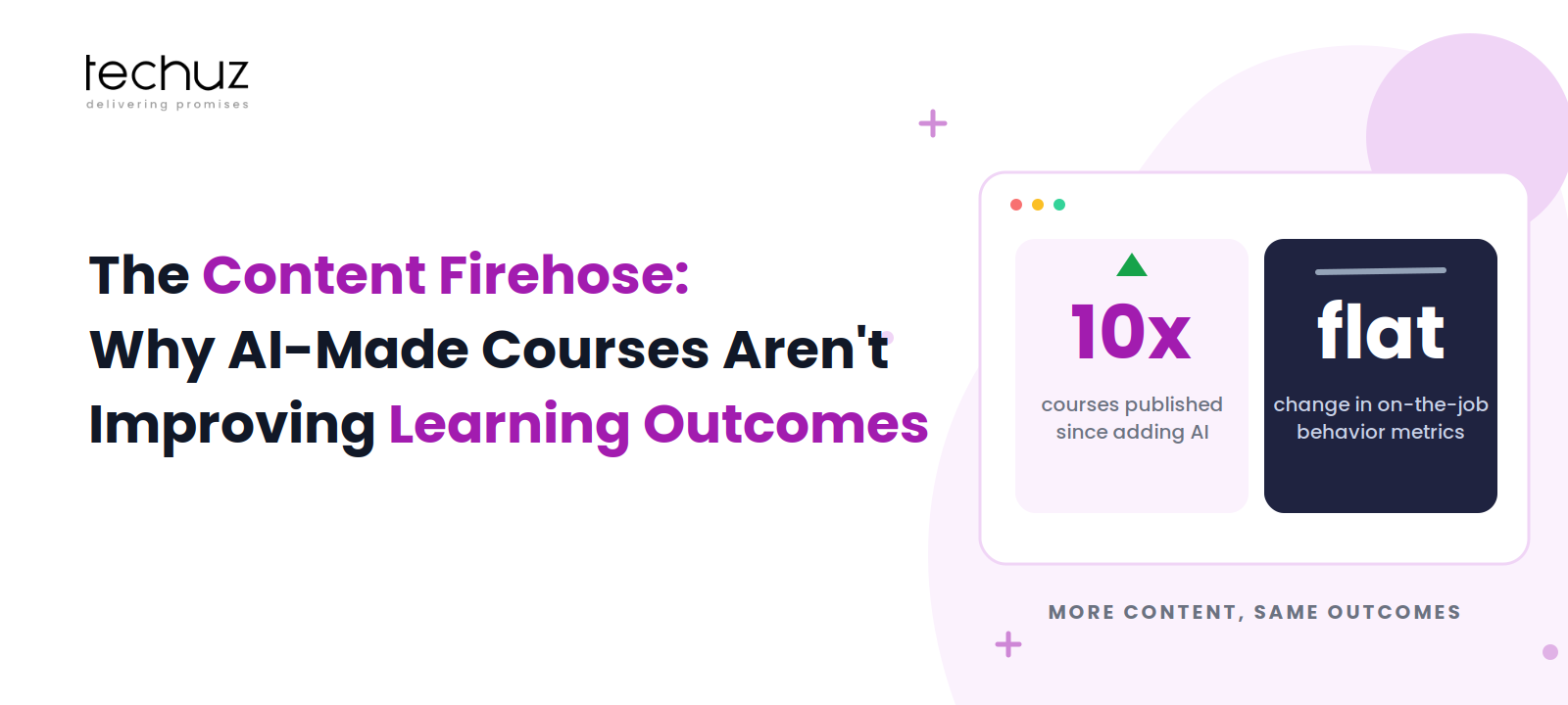 The Content Firehose: Why AI-Made Courses Aren’t Improving Learning Outcomes