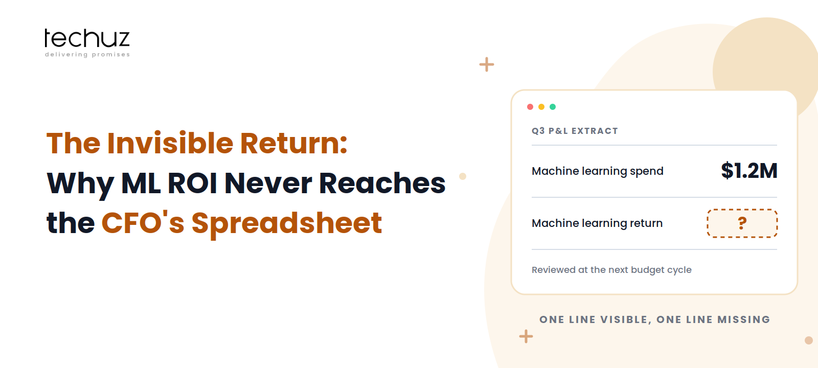 The Invisible Return: Why ML ROI Never Reaches the CFO’s Spreadsheet