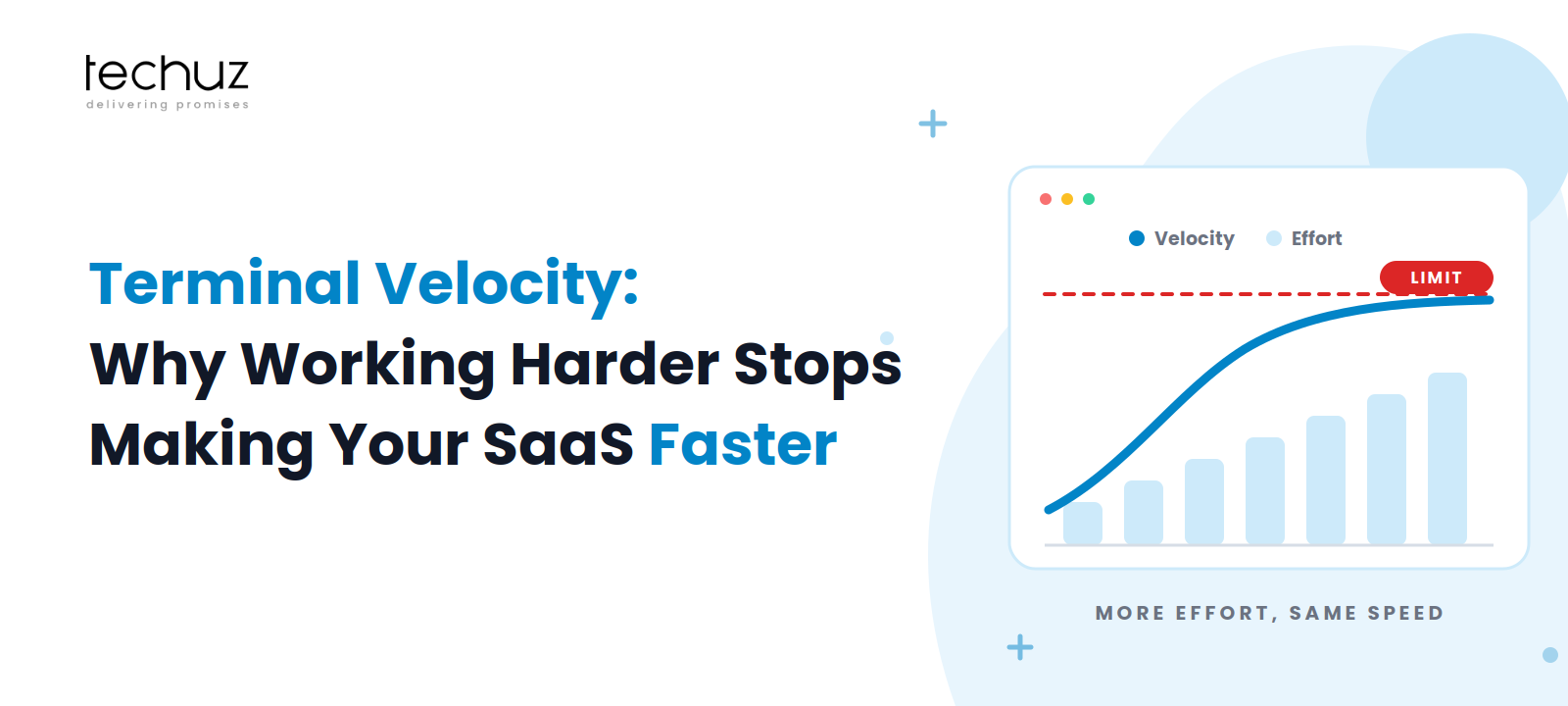 Terminal Velocity: Why Working Harder Stops Making Your SaaS Faster