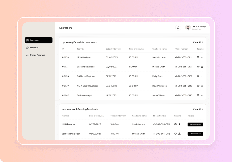 HR Software for Interview Management