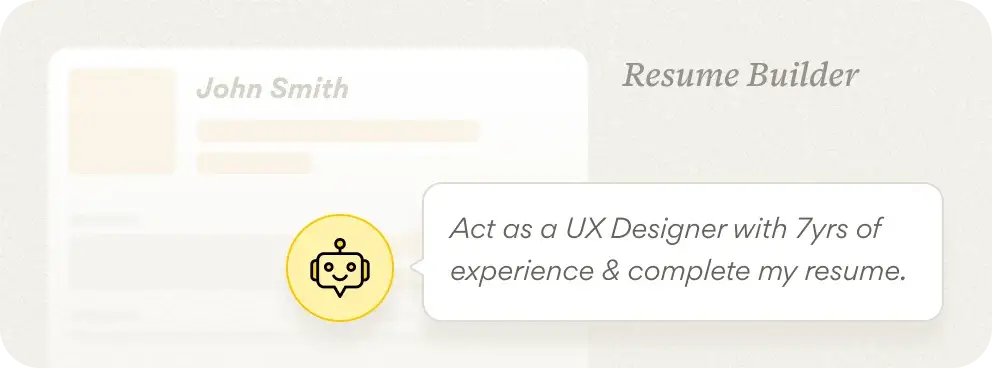 AI resume builder